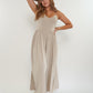 ZWEITELIEBE 840 Best Dressed Jumpsuit  - Beige - vom Umtausch ausgeschlossen -