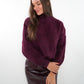 Forever Young Strickpullover  - Bordeaux