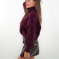 Forever Young Strickpullover  - Bordeaux