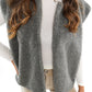 Oversize Teddy Weste ANNISVIEW - Grau