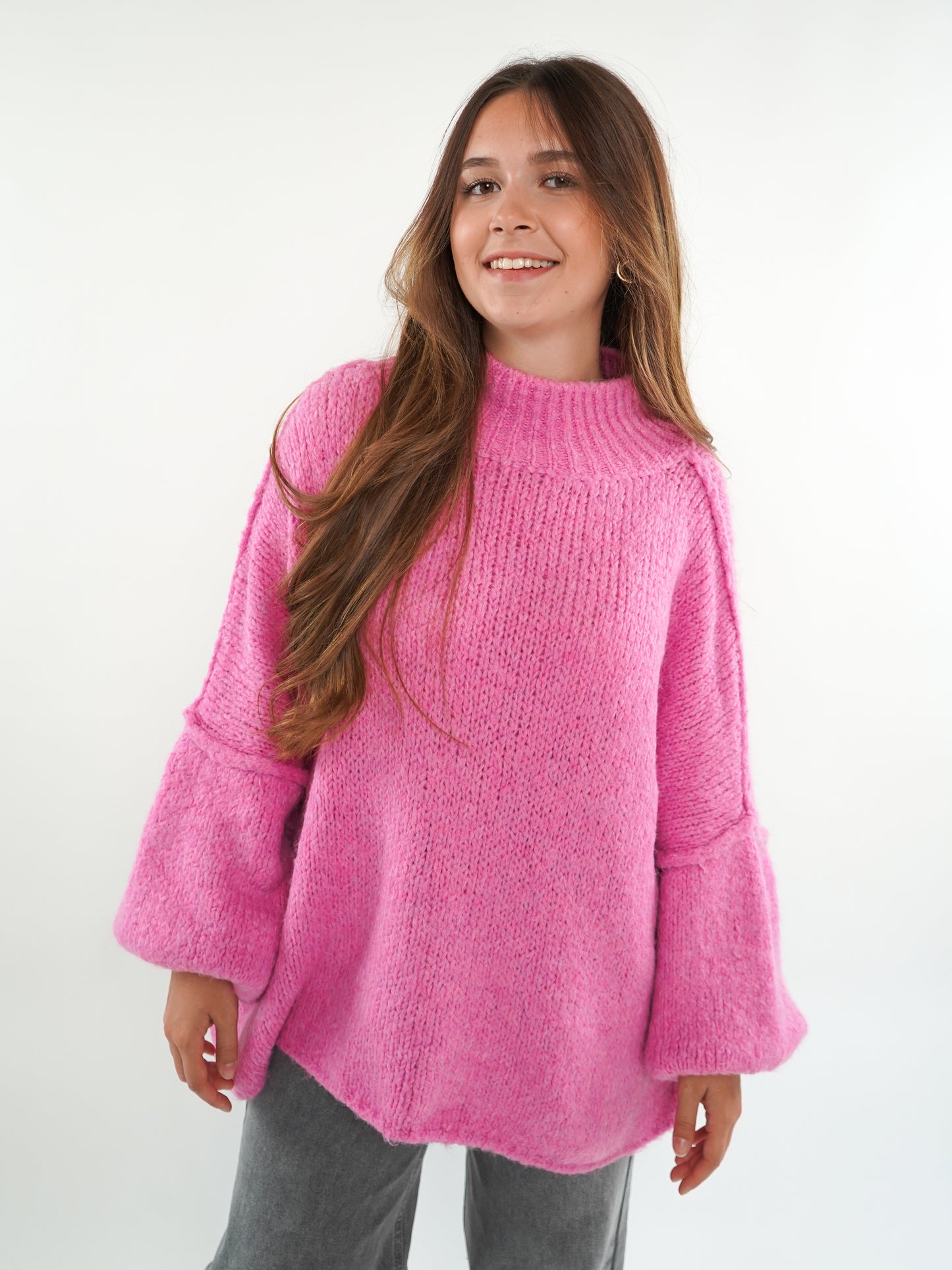 ZWEITELIEBE 872 Strickpullover Felina - Pink - vom Umtausch ausgeschlossen  -