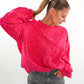 ZWEITELIEBE 871 Cotton Sweater Leo - Rosarot - vom Umtausch ausgeschlossen -