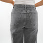 Wide Leg Jeans Madison - Grau mit Morgentau