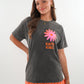 HAPPY VIBES T-Shirt - Washed Schwarz