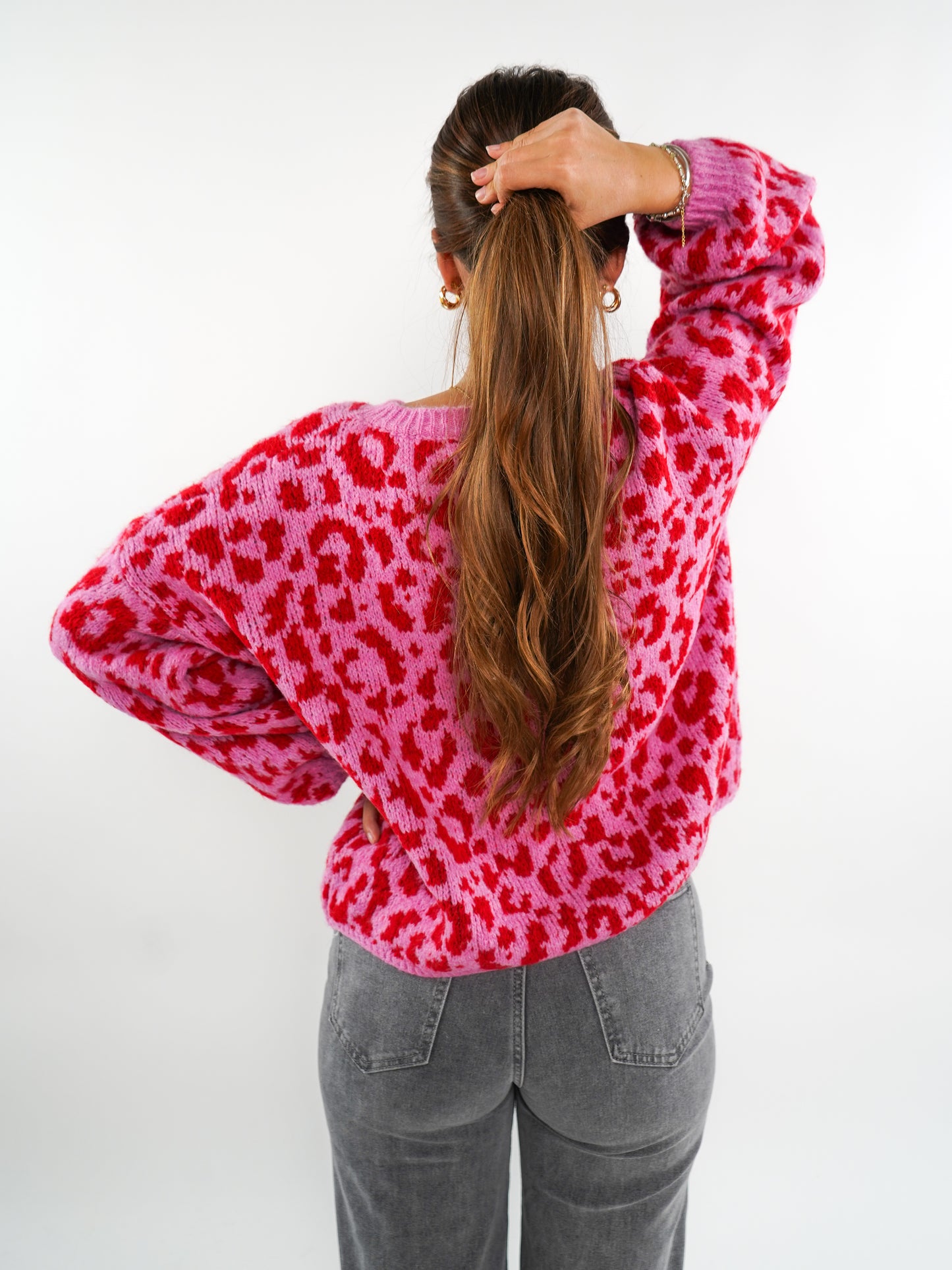 GOOD KARMA Knit Sweater Leo - Rosarot