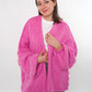 Cozy Strickjacke Felina - Pink