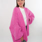 Cozy Strickjacke Felina - Pink