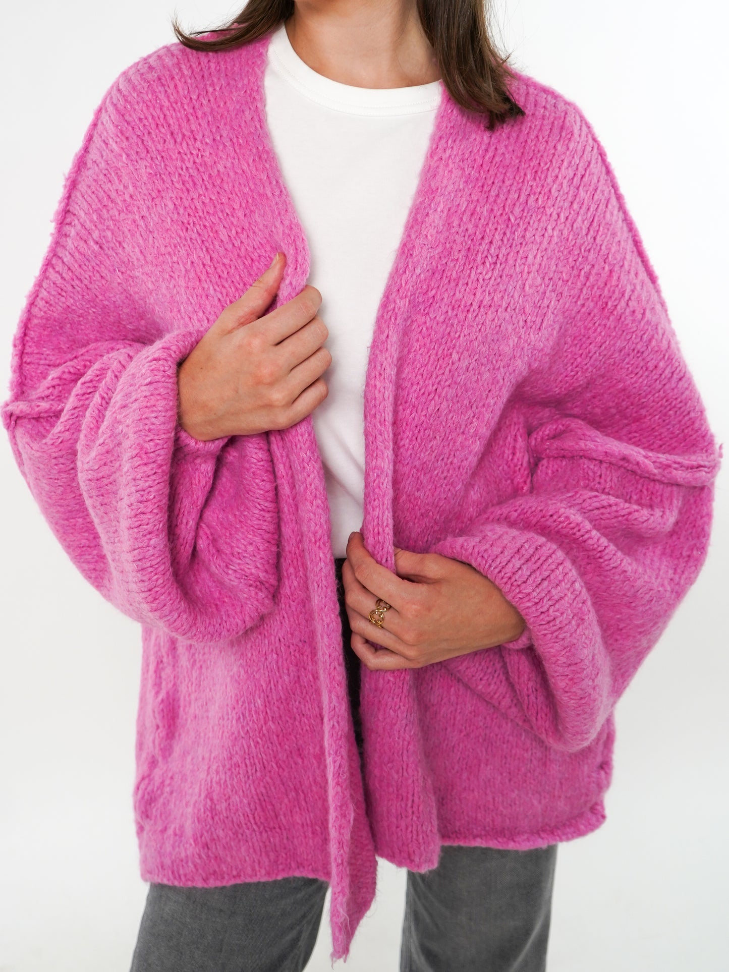 Cozy Strickjacke Felina - Pink