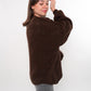 Cozy Strickjacke Felina - Chocolate