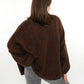 Cozy Strickjacke Felina - Chocolate