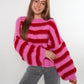 Bouclé Breeze Strickpullover - Pink