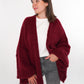 Cozy Strickjacke Felina - Bordeaux