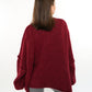 Cozy Strickjacke Felina - Bordeaux