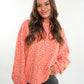 Cotton Sweater Leo - Hellrosa/Orange