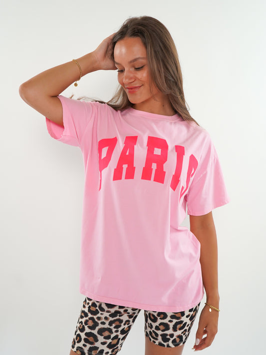 ZWEITELIEBE 738-PARIS T-Shirt - Rosa- Vom Umtausch ausgeschlossen