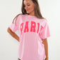 PARIS T-Shirt - Rosa