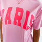 PARIS T-Shirt - Rosa