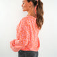 Cotton Sweater Leo - Hellrosa/Orange