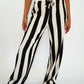 Striped Pants Loreen - Schwarz/Weiß