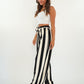 Striped Pants Loreen - Schwarz/Weiß