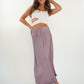 Silky Sleek Midirock - Mauve