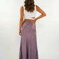 Silky Sleek Midirock - Mauve