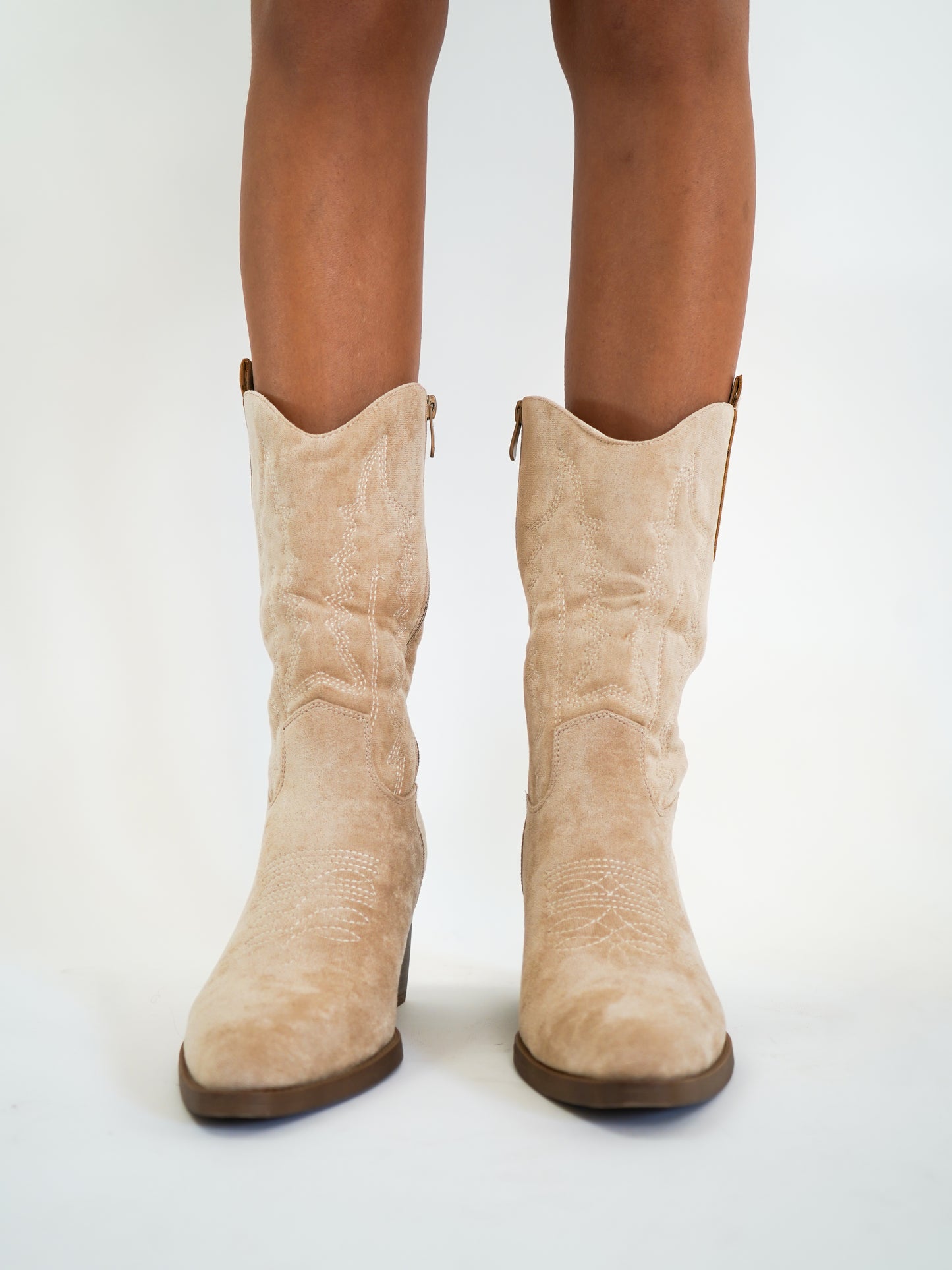 ZWEITELIEBE 870 Cowboy Boots - Beige - vom Umtausch ausgeschlossen -