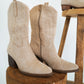 ZWEITELIEBE 870 Cowboy Boots - Beige - vom Umtausch ausgeschlossen -