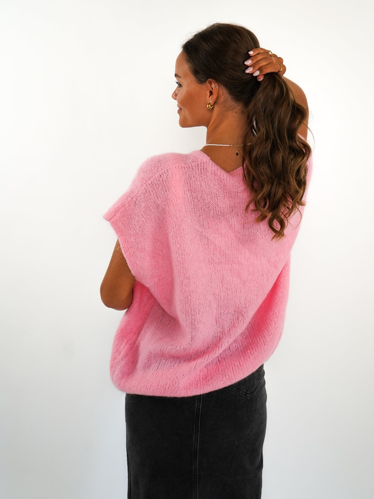 ZWEITELIEBE 820 Cardigan Weste Gloria - Pink Sky - vom Umtrausch ausgeschlossen