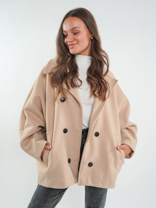 Classic Coat Kyra - Hellbraun