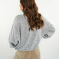 LUCKY DEAL 1221 Strick Sweater Herz - Grau - vom Umtausch ausgeschlossen  -