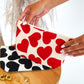 Beauty Bag Heart - Schwarz