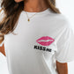 KISS ME T-Shirt - Weiß