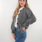 Strickjacke Ylva - Grau