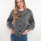 Strickjacke Ylva - Grau