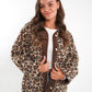 Teddyjacke mit Cord Charlotte - Leo Braun