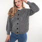 Strickjacke Ylva - Grau