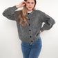 Strickjacke Ylva - Grau