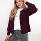 Strickjacke Ylva - Bordeaux