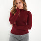 Essential Seamless high-neck Longsleeve - Dark Berry