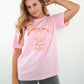 Seashell Hotel T-Shirt - Rosa