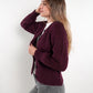 Strickjacke Ylva - Bordeaux