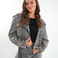 Wild Soul Leather Jacket - Washed Grau