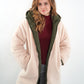 Flipcoat Winterjacke -  Khaki/Creme