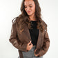 Wild Soul Leather Jacket - Braun