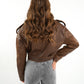 Wild Soul Leather Jacket - Braun