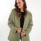 Chic Trek Coat - Khaki