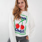 Mon Chéri Summer Sweatshirt - Weiß