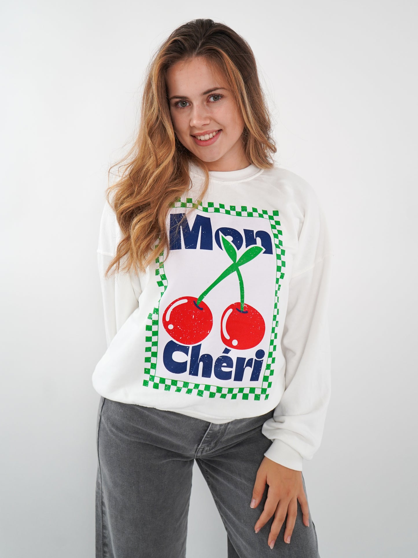 Mon Chéri Summer Sweatshirt - Weiß