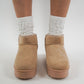 Classic Mini Boots - Beige